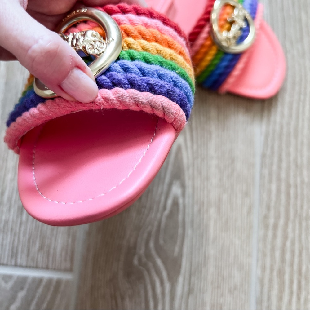 Coach Multicolor Slide Sandals - Picture 3 of 6